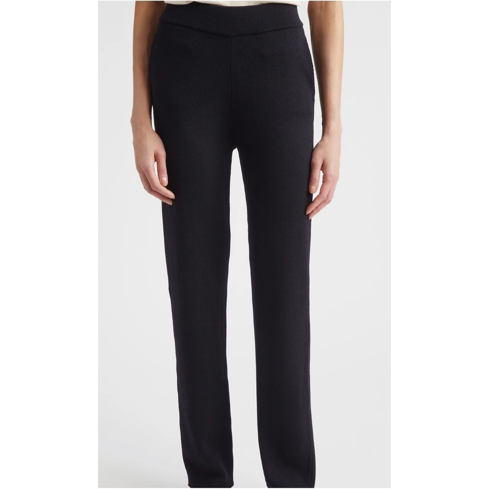 St. John Basics‎ Knit Pants Black Size 6 Gently Used